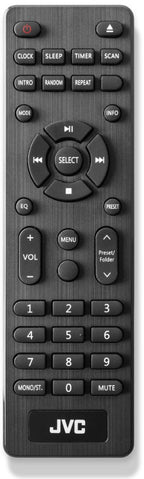 Odtwarzacz JVC Zestaw All In One wieża radio DAB+ Bluetooth AUX USB pilot