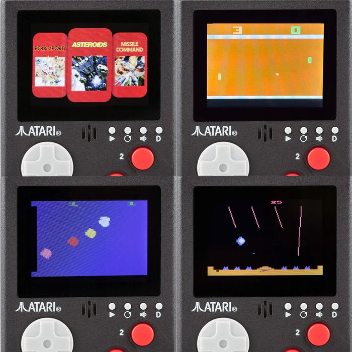 Oficjalna Konsola Atari Cartridge 3w1 retro klasyka w kieszonkowym formacie