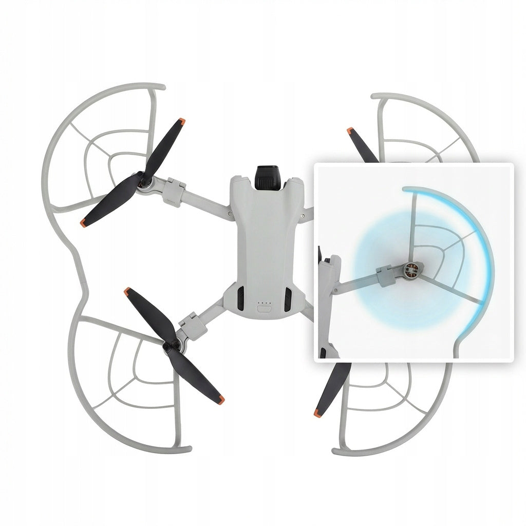 Osłona śmigieł Sunnylife do drona do DJI Mini 3 Ochrona na śmigła 4 szt