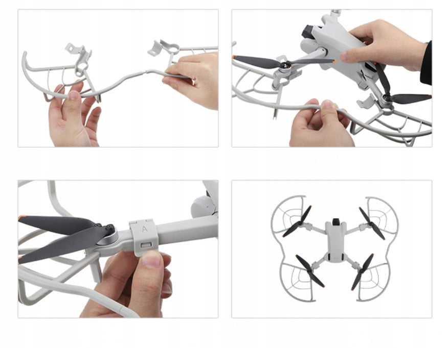 Osłona śmigieł Sunnylife do drona do DJI Mini 3 Ochrona na śmigła 4 szt