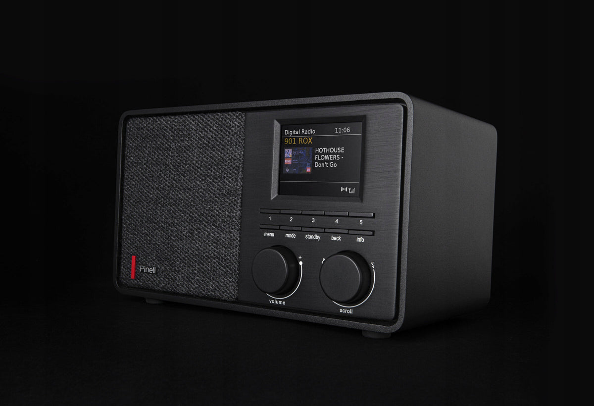 PINELL supersound 201 radio sieiowo-bateryjne DAB+, FM