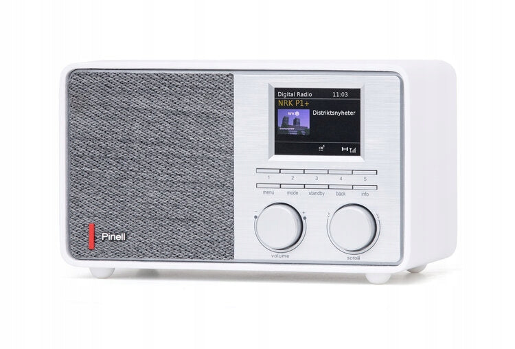 PINELL supersound 201W radio sieciowo-bateryjne DAB+, FM, Wi-Fi
