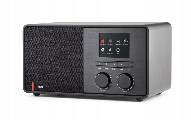 PINELL supersound 301 radio sieciowo-bateryjne DAB+, FM, Wi-Fi