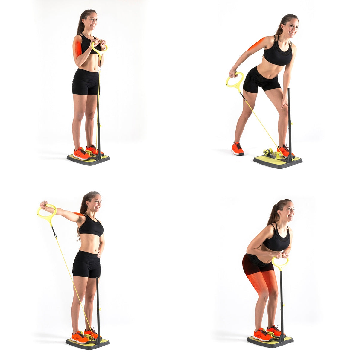 Platforma fitness do ćwiczeń pośladków nóg InnovaGoods