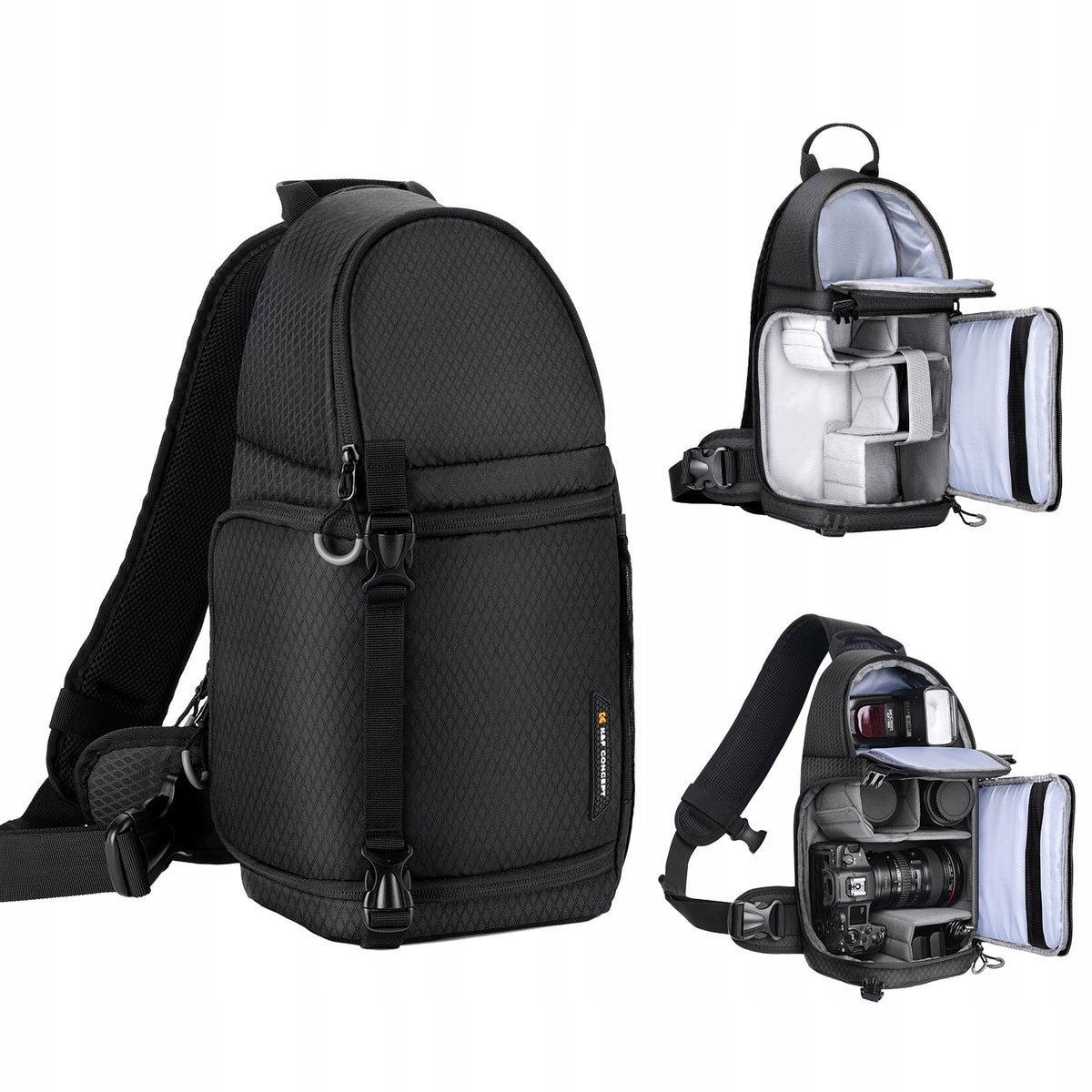Plecak fotograficzny k&f Concept wodoodporny 10L na aparat + akcesoria