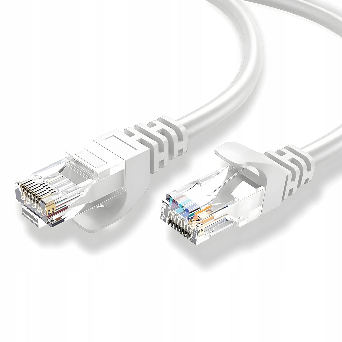 Patchcord Montis U/UTP 5e RJ45 / RJ45 40 m biały