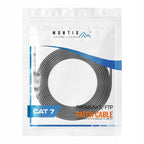 Patchcord S/FTP 7 Montis RJ45 / RJ45 15 m czarny