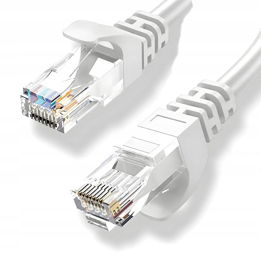 Patchcord U/UTP 5e Montis RJ45 / RJ45 15 m biały