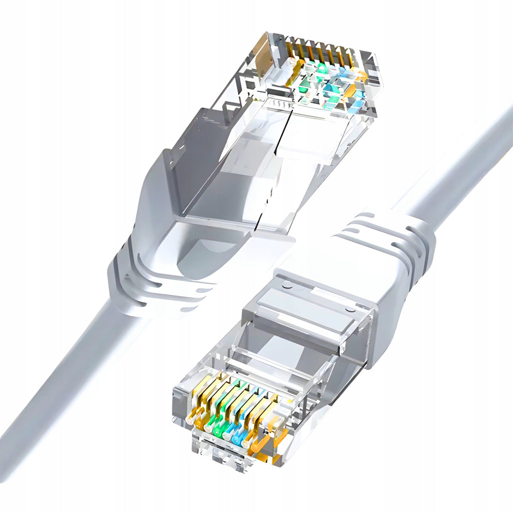 Patchcord U/UTP 5e Montis RJ45 / RJ45 15 m biały