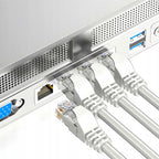 Patchcord U/UTP 5e Montis RJ45 / RJ45 15 m biały