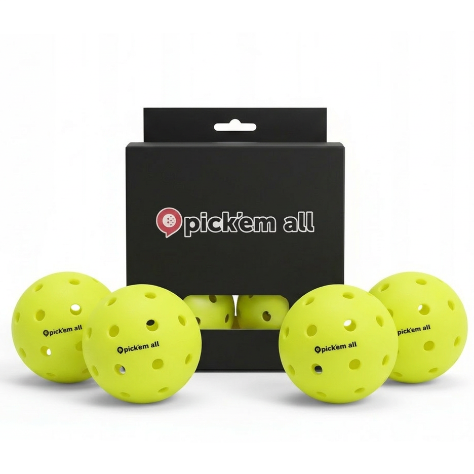 Piłki do Pickleball Rotation ball profesjonalne piłeczeki zestaw 4szt