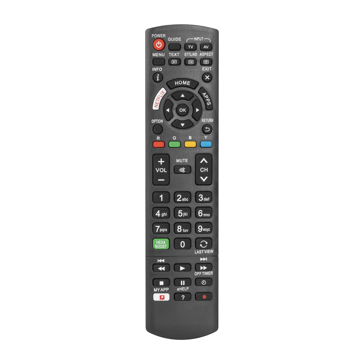 Pilot uniwersalny do Smart TV panasonic MT209