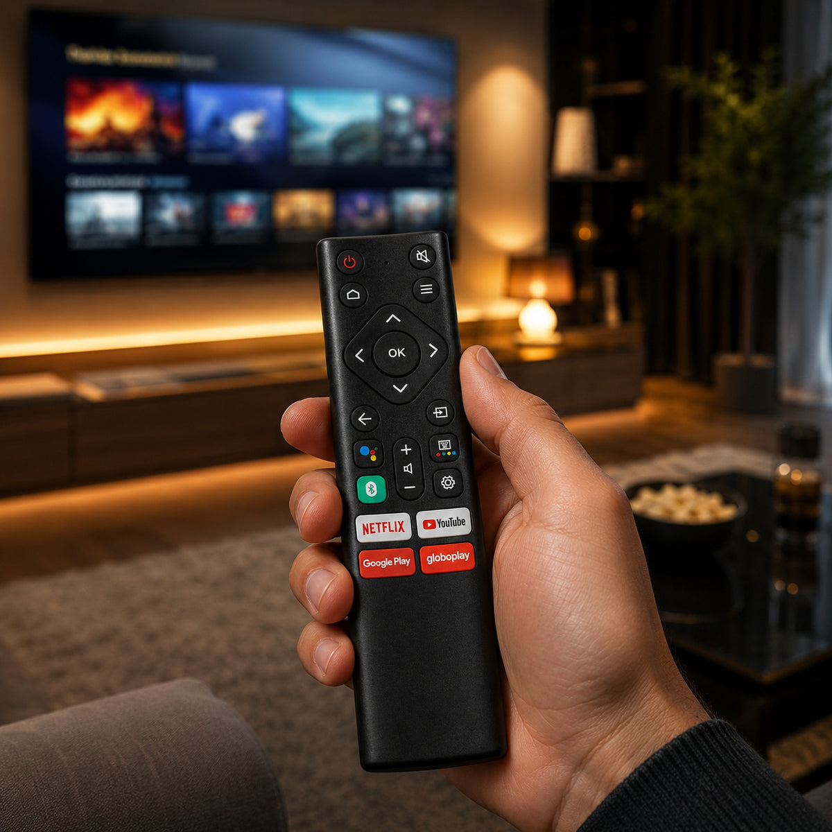 Pilot uniwersalny do Smart TV panasonic MT210