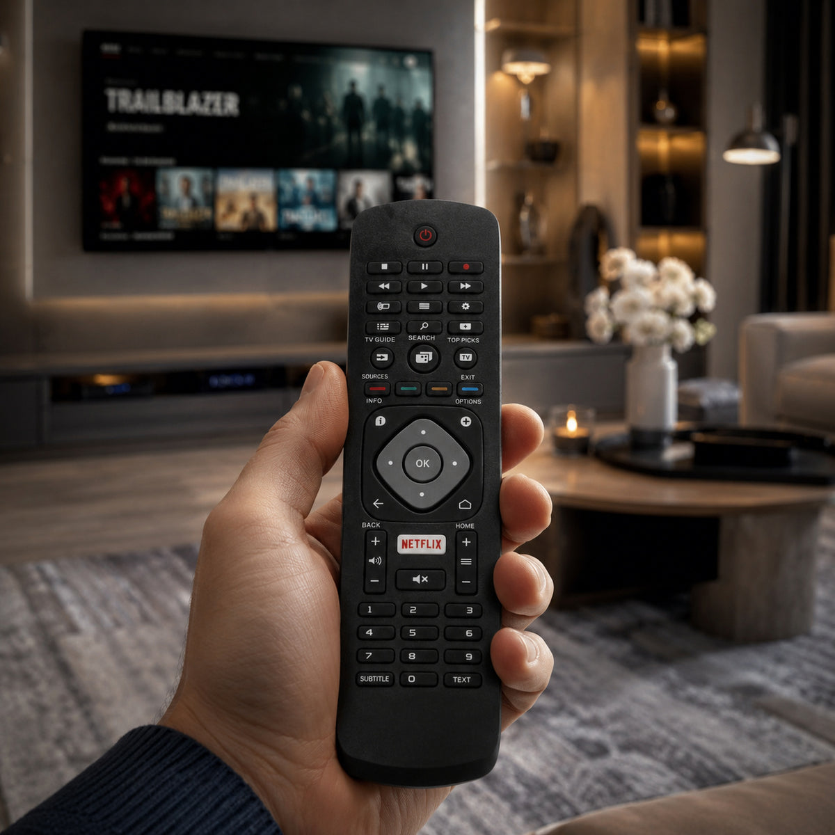 Pilot uniwersalny do Smart TV PHILIPS MT208