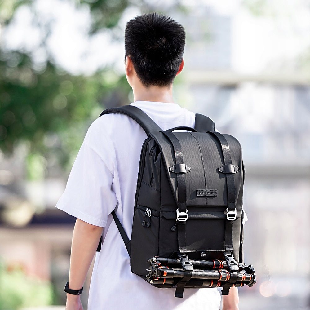 Plecak fotograficzny na aparat 20L k&f Concept Beta V6 czarny pojemny