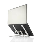 Podstawka Regulowany stojak na laptopa telefon tablet InnovaGoods biały