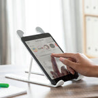 Podstawka Regulowany stojak na laptopa telefon tablet InnovaGoods biały
