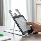 Podstawka Regulowany stojak na laptopa telefon tablet InnovaGoods biały