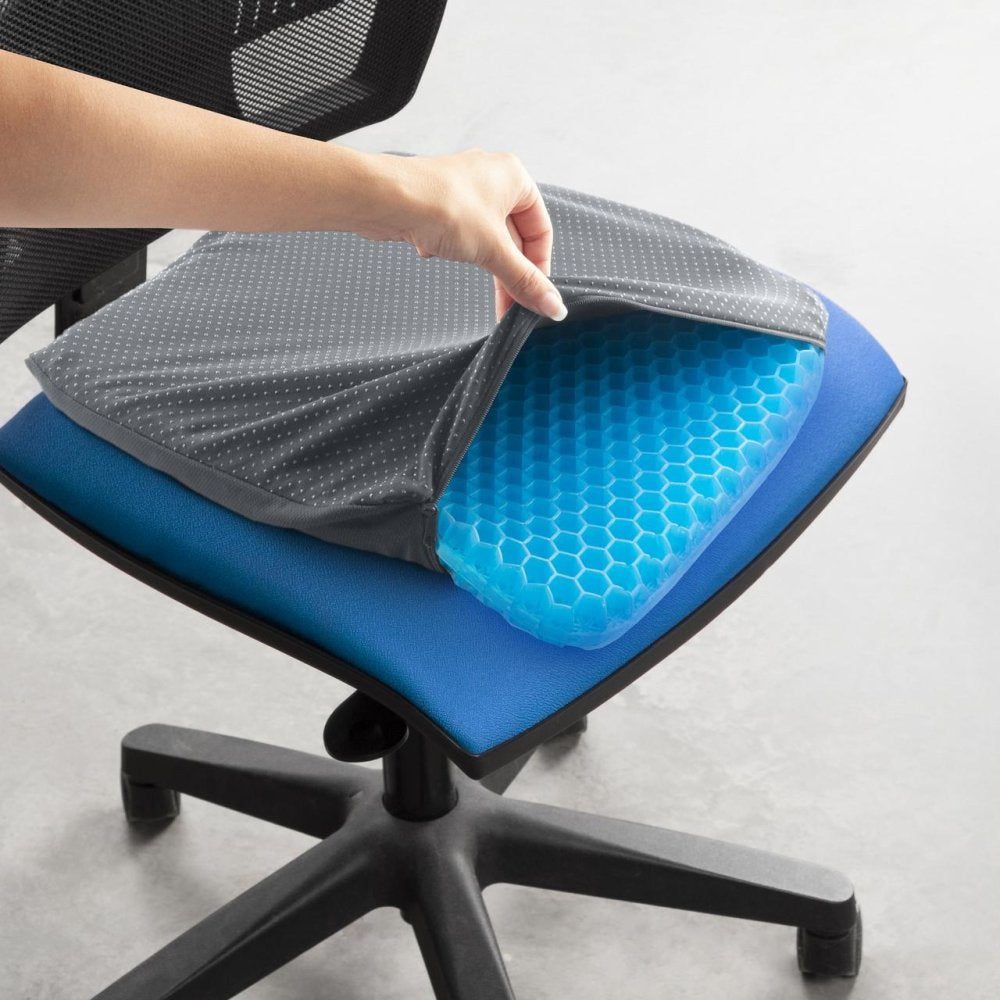 Poduszka z żelem silikonowym InnovaGoods Hexafresh 39 x 37 cm