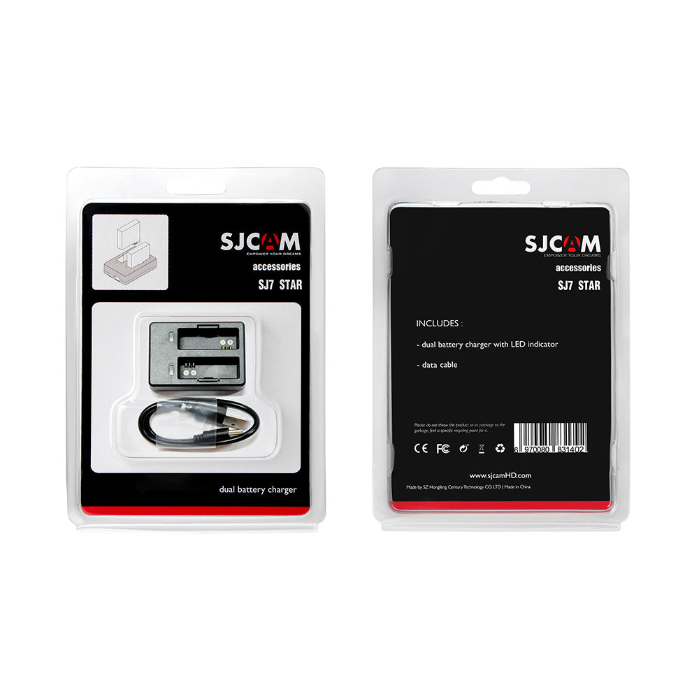Podwójna Ładowarka SJCAM S7 Star Dual oryginalna