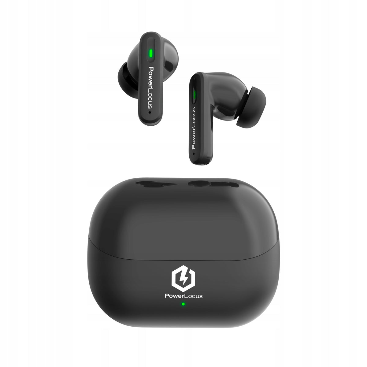 PowerLocus Fit black Słuchawki True Wireless z Hybrydowym ANC / Premium