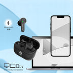 PowerLocus Fit black Słuchawki True Wireless z Hybrydowym ANC / Premium