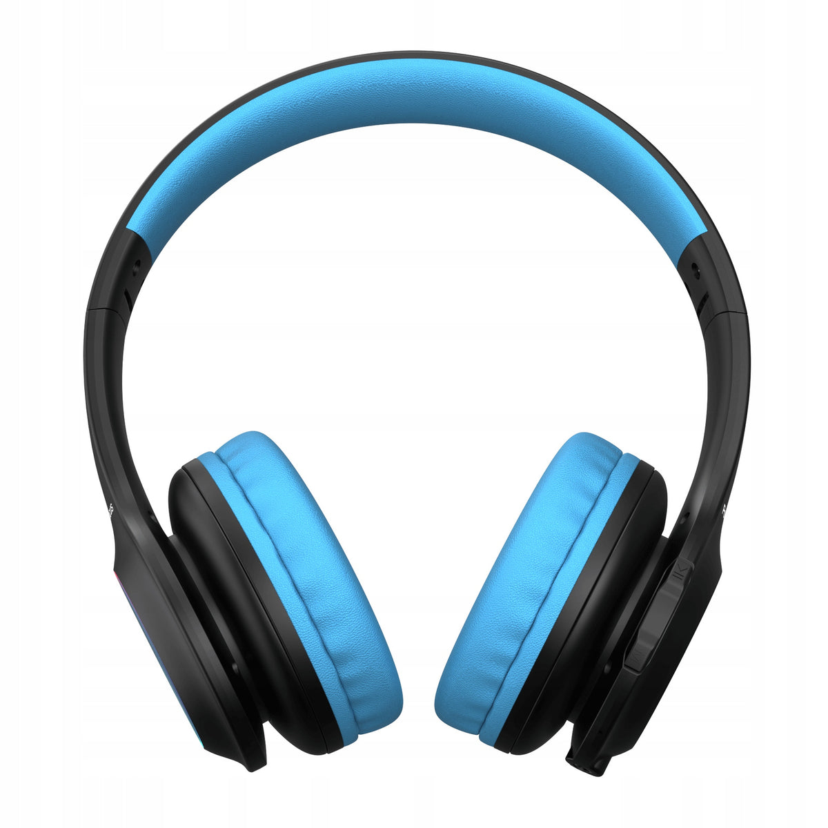 PowerLocus pled BlackBlue Bezprzewodowe Słuchawki Bluetooth dla dzieci LED