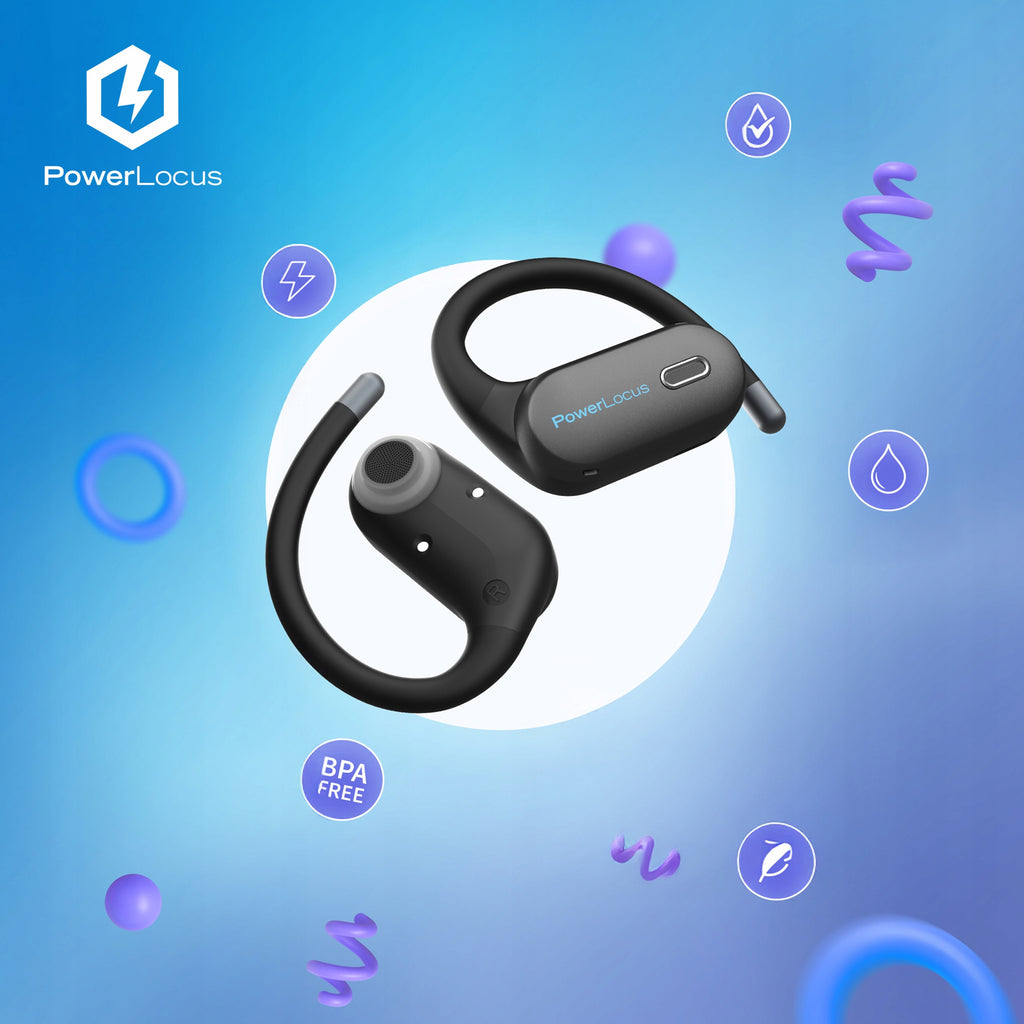 PowerLocus Słuchawki BT dla dzieci Jumpy limit 85 dB hipoalergiczne 30h