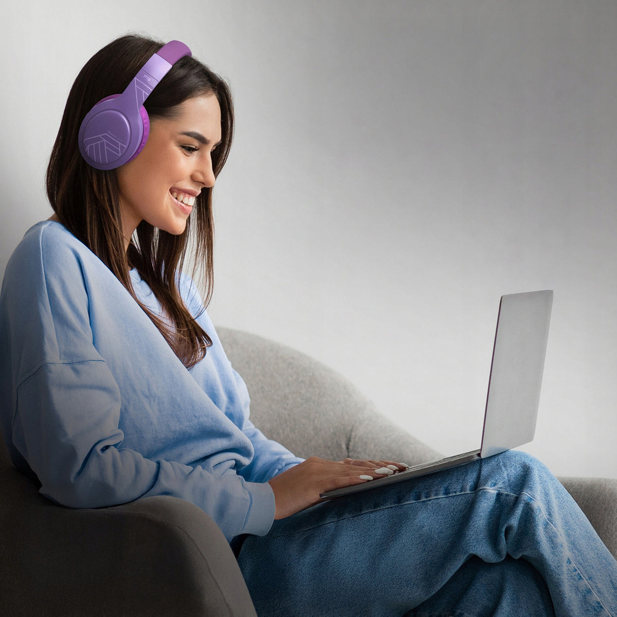 PowerLocus Słuchawki Bluetooth P19 4 tryby eq 60 godzin składane z etui