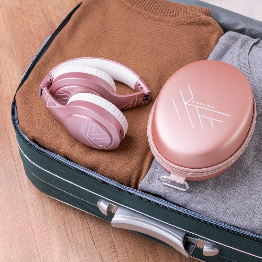PowerLocus Słuchawki Bluetooth P19 4 tryby eq 60 godzin składane z etui