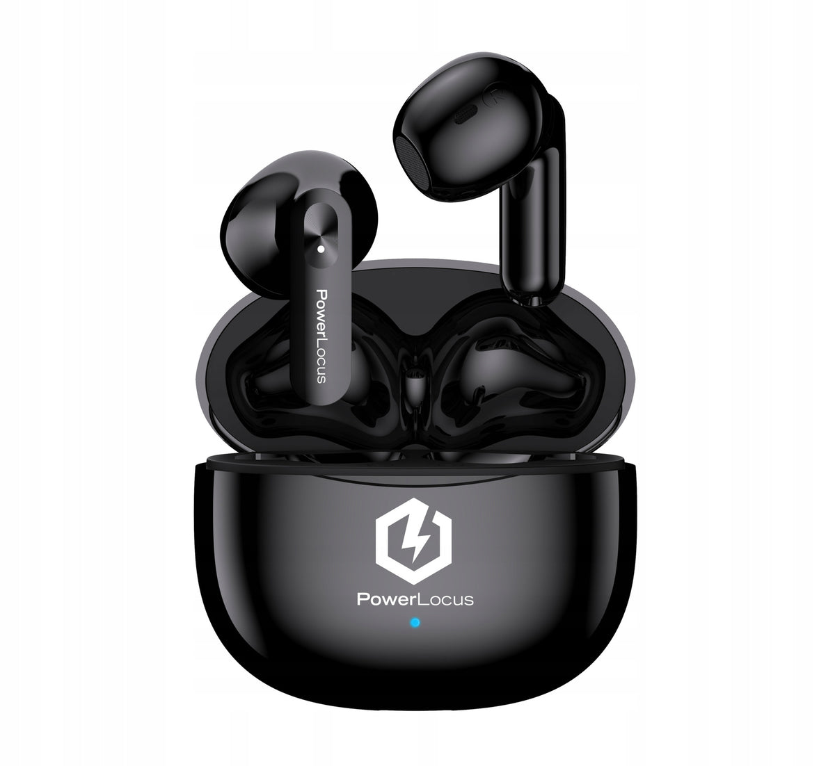 PowerLocus Vibe Słuchawki Douszne Bluetooth z 4 Mikrofonami ENC - 25h pracy