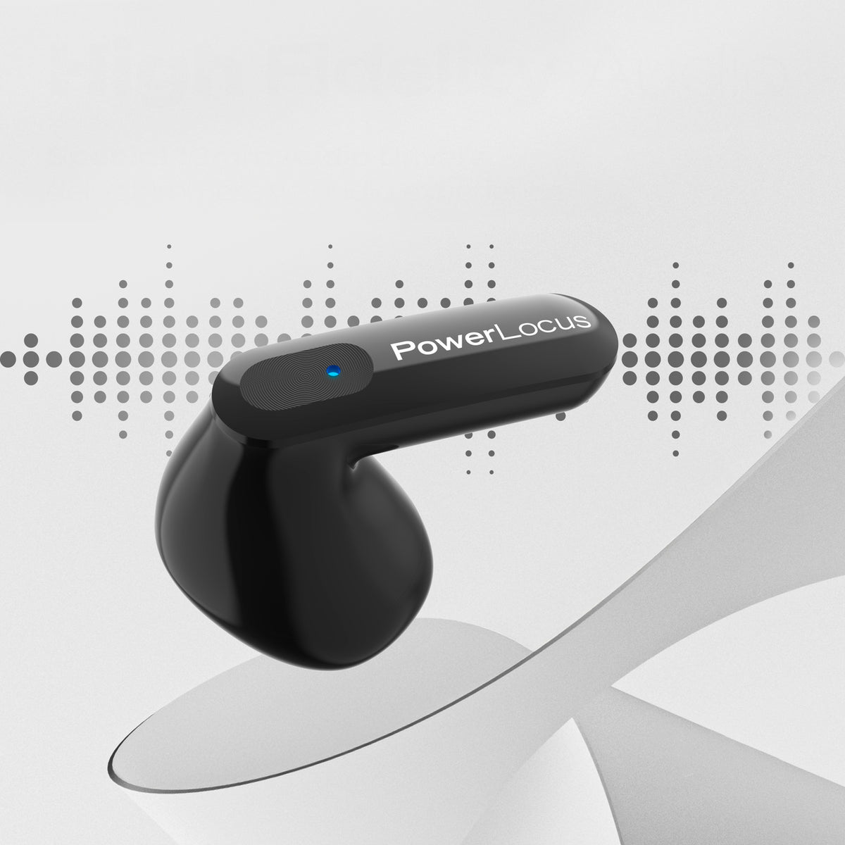 PowerLocus Vibe Słuchawki Douszne Bluetooth z 4 Mikrofonami ENC - 25h pracy