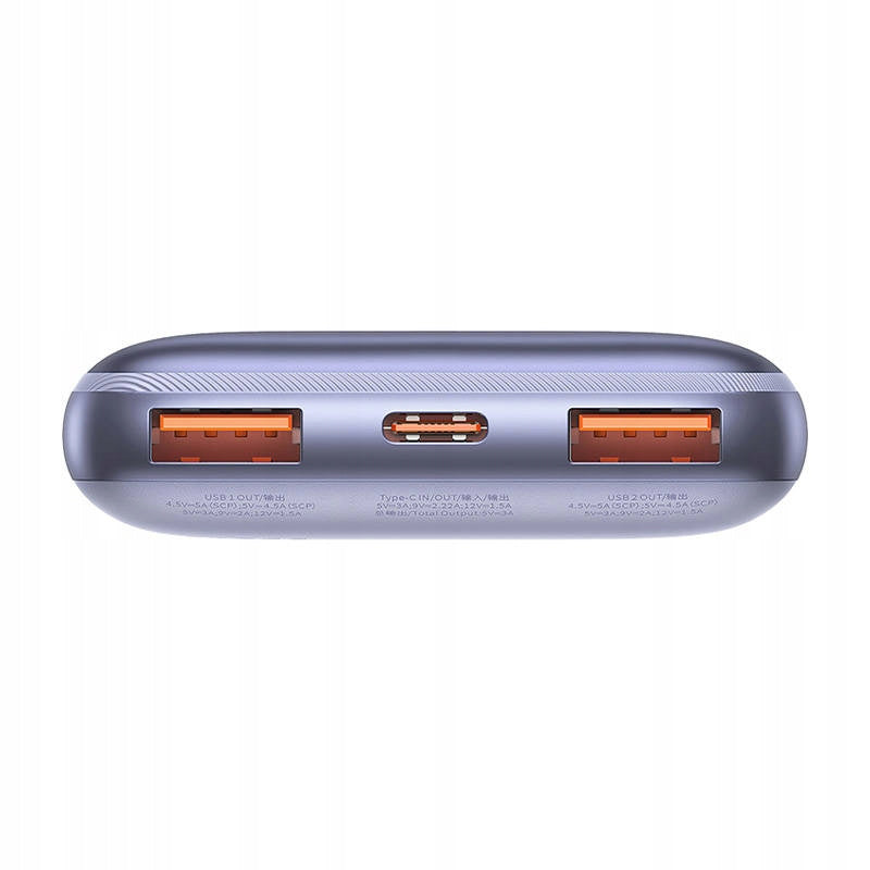 Powerbank Baseus Bipow Pro 10000mAh, 2xUSB, USB-C,