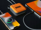 Powerbank rugd Power Brick 18W + latarka 1300lm + SOS IP67 z karabińczykiem