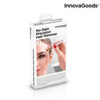 Precyzyjny depilator do twarzy LED InnovaGoods