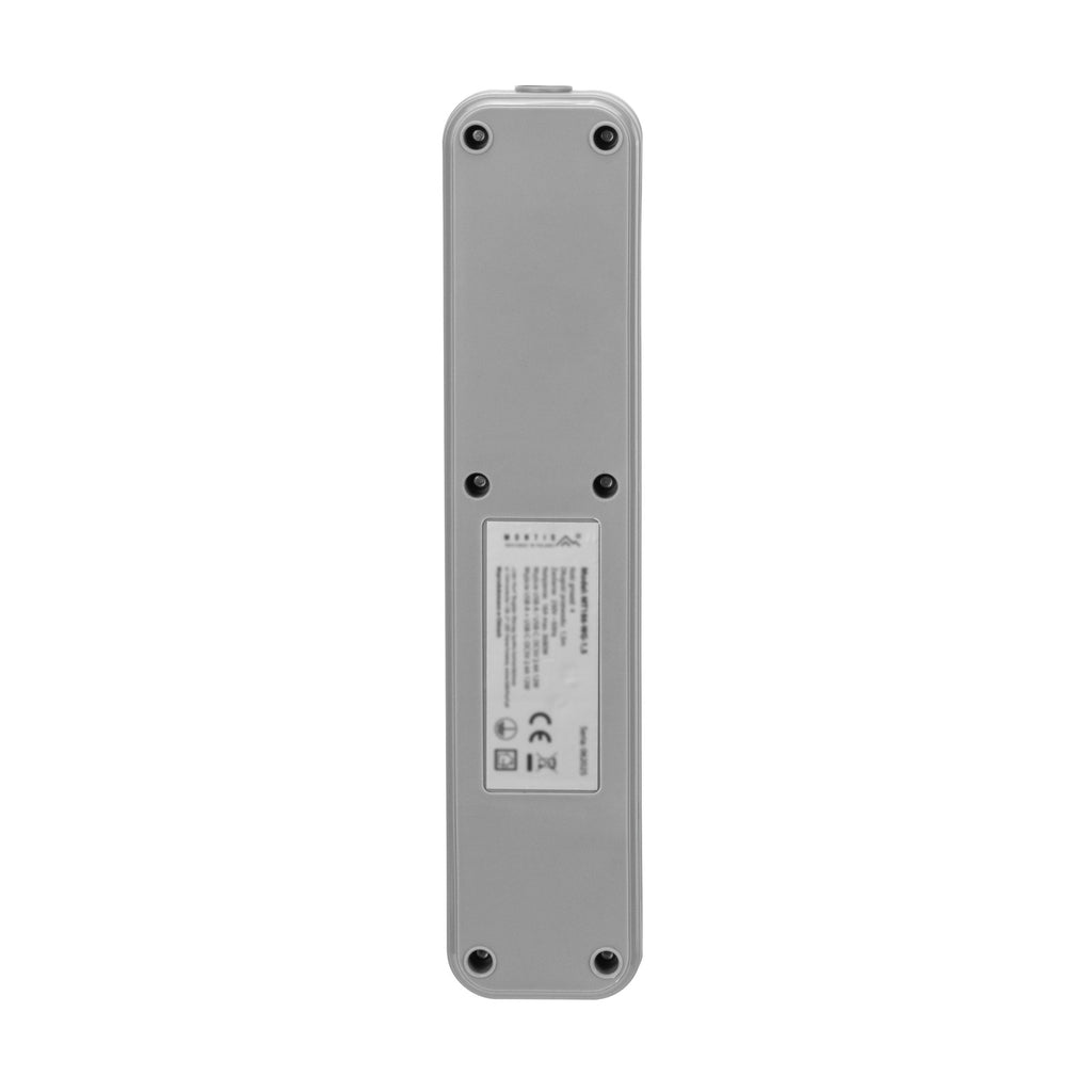 Przedłużacz elektryczny biało-szary 3-gniazdowy z USB MONTIS 1,5m MT185-WG-1,5