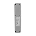 Przedłużacz elektryczny biało-szary 3-gniazdowy z USB MONTIS 3m MT185-WG-3