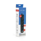 Przedłużacz elektryczny czarny 4-gniazdowy z USB MONTIS 3m MT186-BK-3