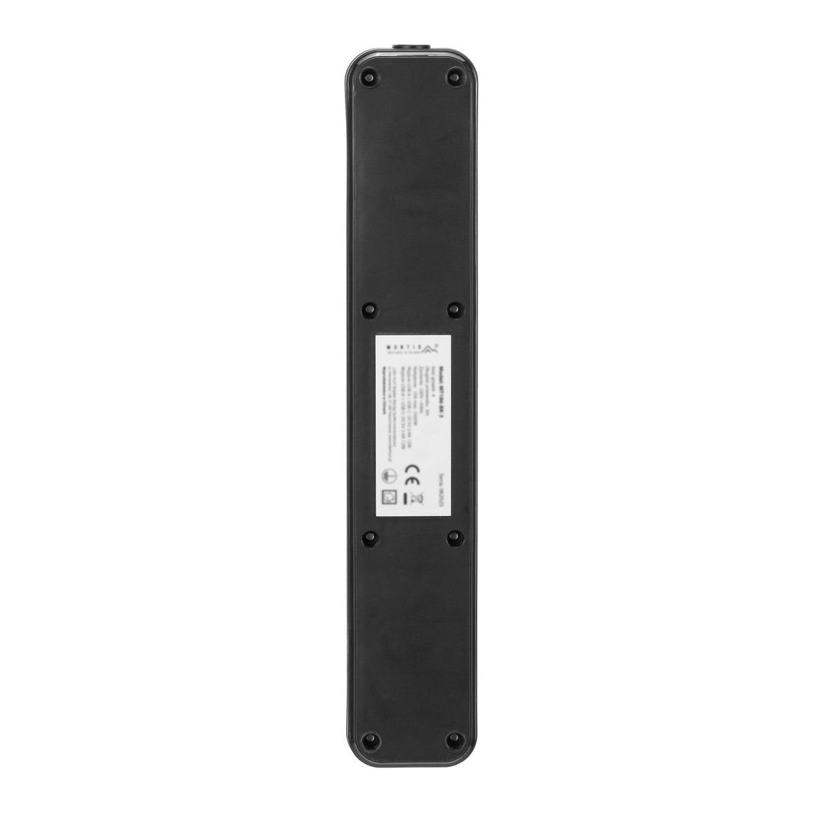 Przedłużacz elektryczny czarny 4-gniazdowy z USB MONTIS 5m MT186-BK-5