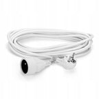 Przedłużacz ogrodowy, pojedynczy Montis 10 m 1 szt. gniazd biały 20IP 16A