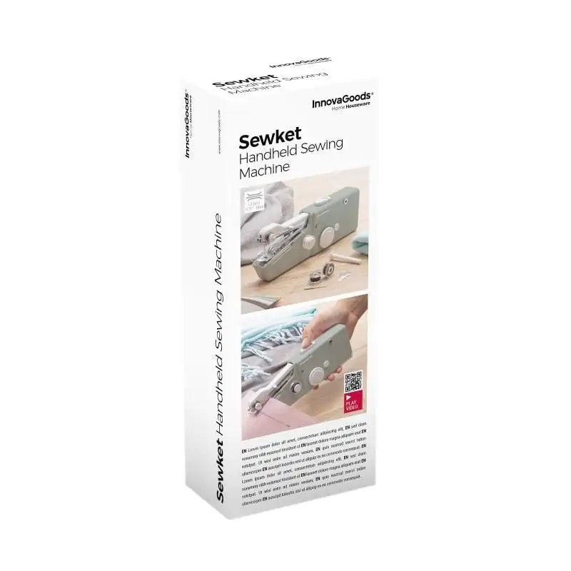 Przenośna Mini Maszyna do Szycia ręczna na Baterie Manualna InnovaGoods