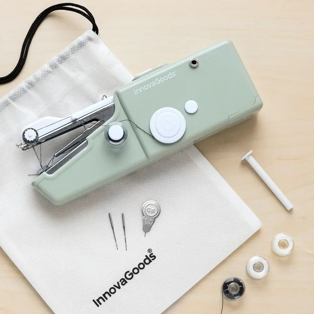 Przenośna Mini Maszyna do Szycia ręczna na Baterie Manualna InnovaGoods