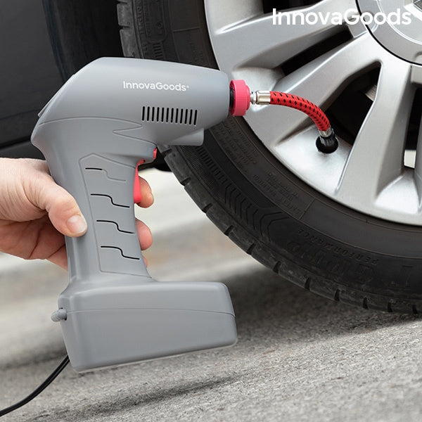 Przenośna sprężarka powietrza z lampką LED InnovaGoods Airpro+ 0 l 9 bar