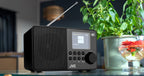 Przenosne Cyfrowe radio FM DAB+ JVC RA-E611B-DAB black snooze i sleep 4xAA
