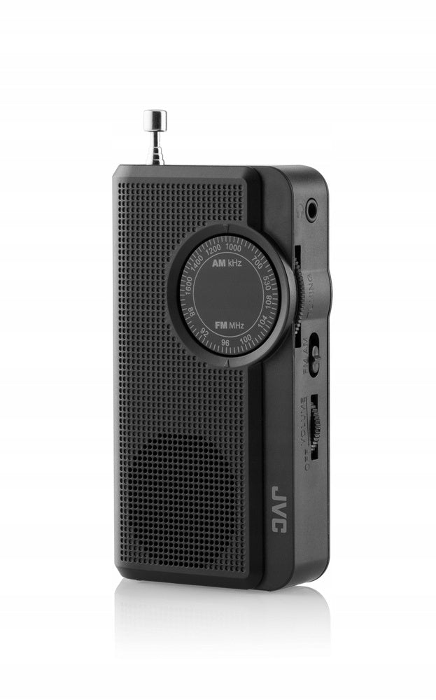 Przenośne radio JVC RA-E311B AM/FM minijack zasilanie Z baterii antena