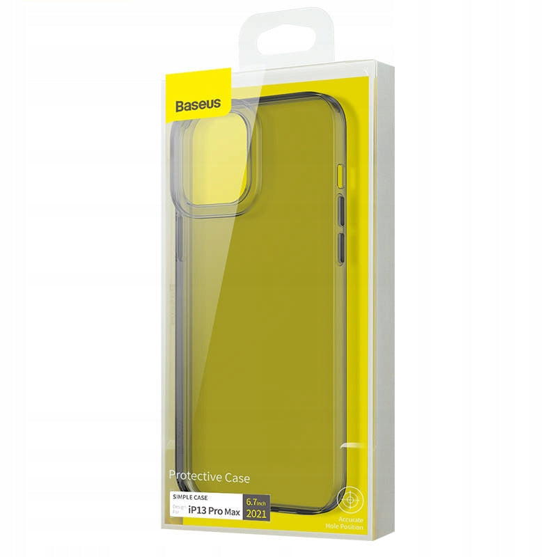 Przeźroczyste Etui Baseus Simple do iPhone 13 Pro