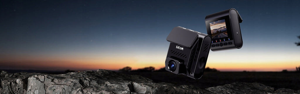 Przód+Tył wideorejestrator samochodowy SJCAM M60 Dashcam 4K hdr WiFi GPS