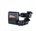 Przód+Tył+Wnętrze - wideorejestrator samochodowy SJCAM M60 Dashcam 4K Wi-Fi