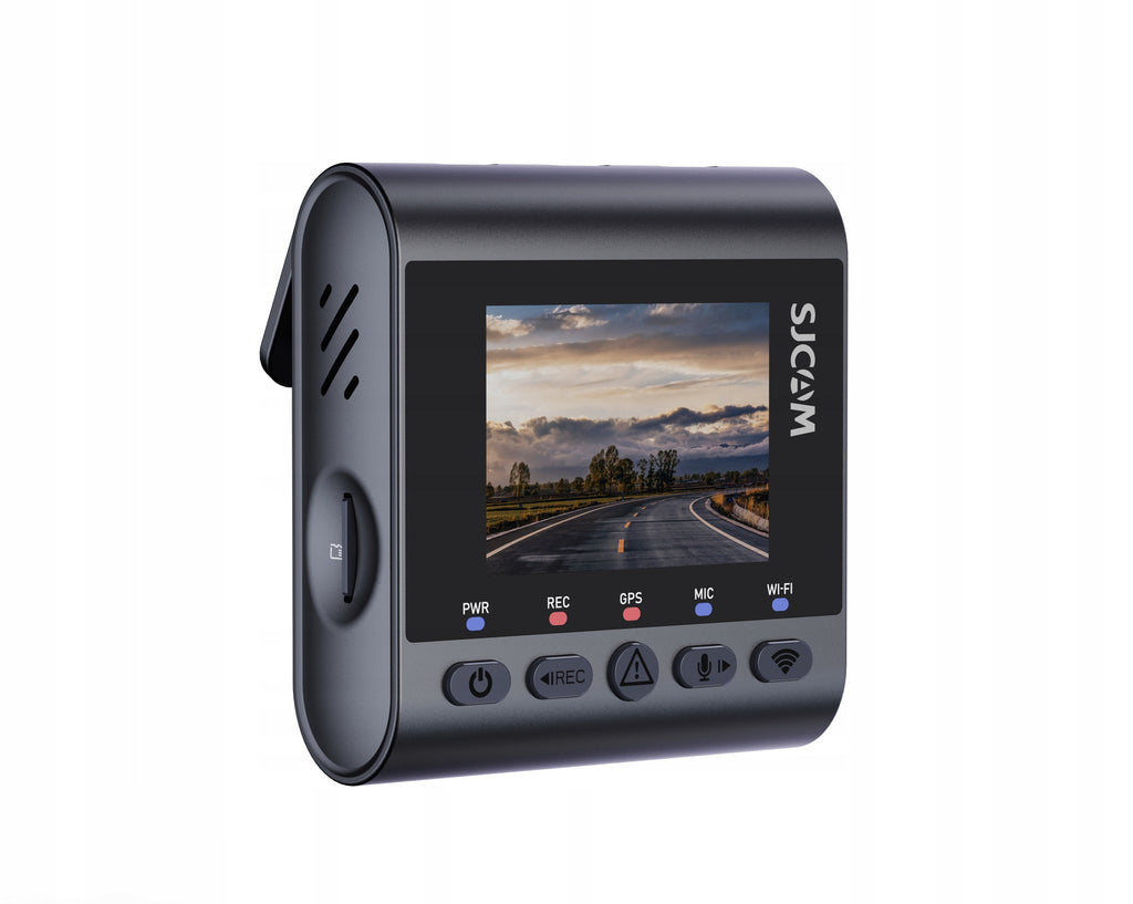 Przód+Tył+Wnętrze - wideorejestrator samochodowy SJCAM M60 Dashcam 4K Wi-Fi