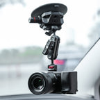 Przyssawka 4,5″ Ulanzi SC-02 1/4 i 3/8 + mocowanie Magic Arm i szyna nato